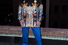 JESSICA_MOH_Fashion_Photography_Tony_Ward_Studio_BRYAN_ABRAMS_Male_Model_Versace_Blue_Pants_Medusa_Shirt