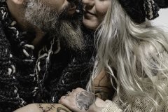 ALEXIS_MASINO_UPENN_TONY_WARD_FASHION_PHOTOGRAPHY_FINE_ARTS_OLD_SCHOOL_SHIRT_MAKERS_KEVIN_STEWART_KAY_DAVIS_CLOTHES_CLOTHING_CLOTHIERS_KNITWEAR_KNIT_SCARF_SCARVES_HAT_HATS_WINTER_MODEL_BEARD_TATTOOS_COUPLE