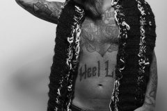 Joy_Lewis_Kevin_And_Kay_Photoshoot_Guy_Wearing_Scarf_Hand_In_Hair_Black_And_White Joy_Lewis_Kevin_And_Kay_Photoshoot_Guy_Wearing_Scarf_Hand_In_Hair_Black_And_White