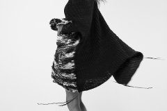 Linda_Ruan_fashion_Photography_Kevin_Stewart_Old_School_Shirtmaker_New_York_knit_wear_Jennifer_Black_Scarf_Black_and_White Linda_Ruan_fashion_Photography_Kevin_Stewart_Old_School_Shirtmaker_New_York_knit_wear_Jennifer_Black_Scarf_Black_and_White