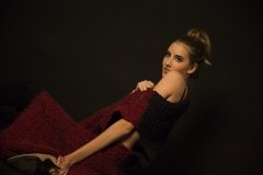 Linda_Ruan_fashion_Photography_Kevin_Stewart_Old_School_Shirtmaker_New_York_knit_wear_Jennifer_Red_knit_black_elegance_leaning_body Linda_Ruan_fashion_Photography_Kevin_Stewart_Old_School_Shirtmaker_New_York_knit_wear_Jennifer_Red_knit_black_elegance_leaning_body