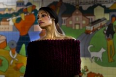 RIA_VAIDYA_KEVIN_STEWART_OLD_SCHOOL_SHIRTMAKER_NEWYORK_KNIT_WEAR_KAY_DAVIS_GIRL_SWEATER_PRINTS_COLOR_BOLD_ART RIA_VAIDYA_KEVIN_STEWART_OLD_SCHOOL_SHIRTMAKER_NEWYORK_KNIT_WEAR_KAY_DAVIS_GIRL_SWEATER_PRINTS_COLOR_BOLD_ART