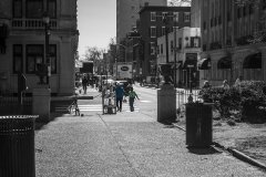 Rebecca_Huang_Philadelphia_Rittenhouse_Square_Strolling_Grandparent_and_Grandkid_selective_black_and_white